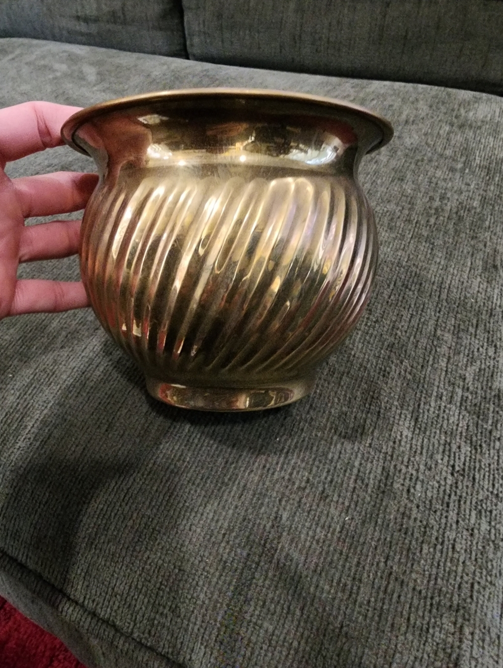 Brass Planter Vase